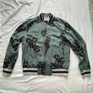 Urban Outfitters Bomber Snake Jacket